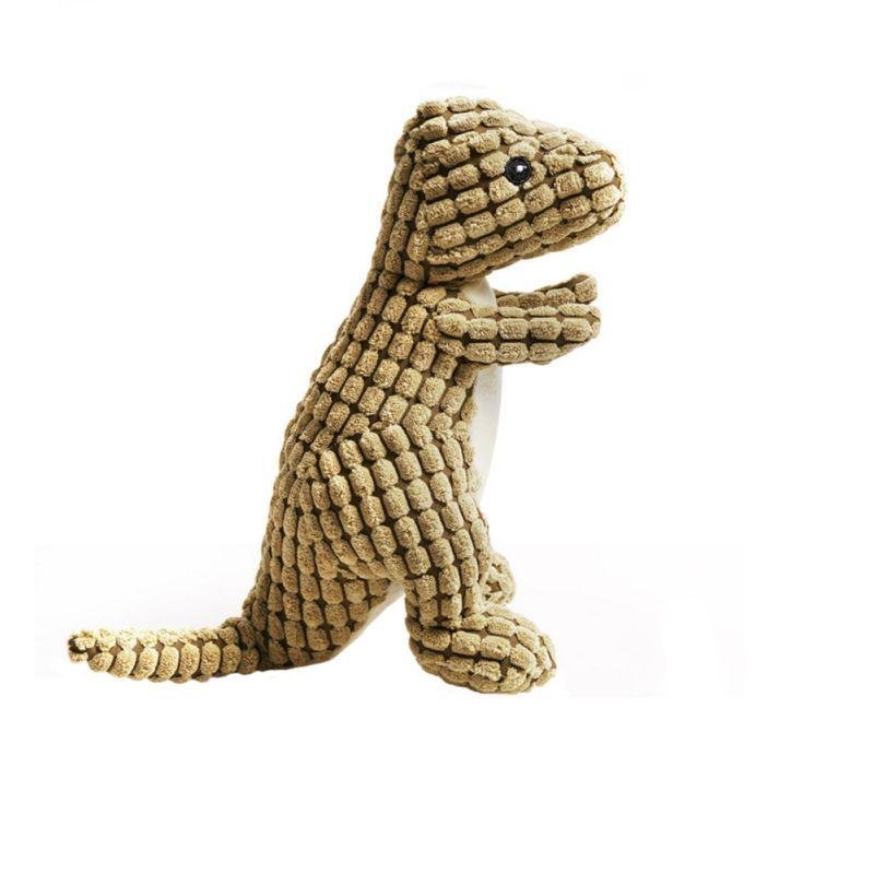 Dino Plush Dog Toy - The Barking Mutt