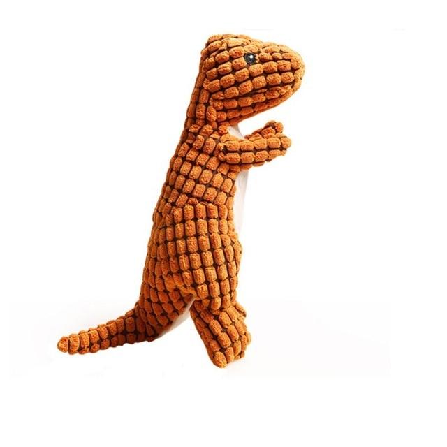 Dino Plush Dog Toy - The Barking Mutt