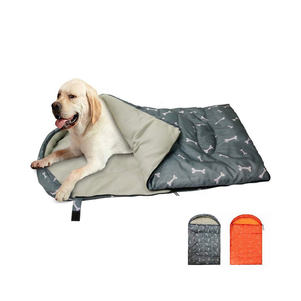 Dog Sleeping Bag For Hiking + Camping - The Barking Mutt