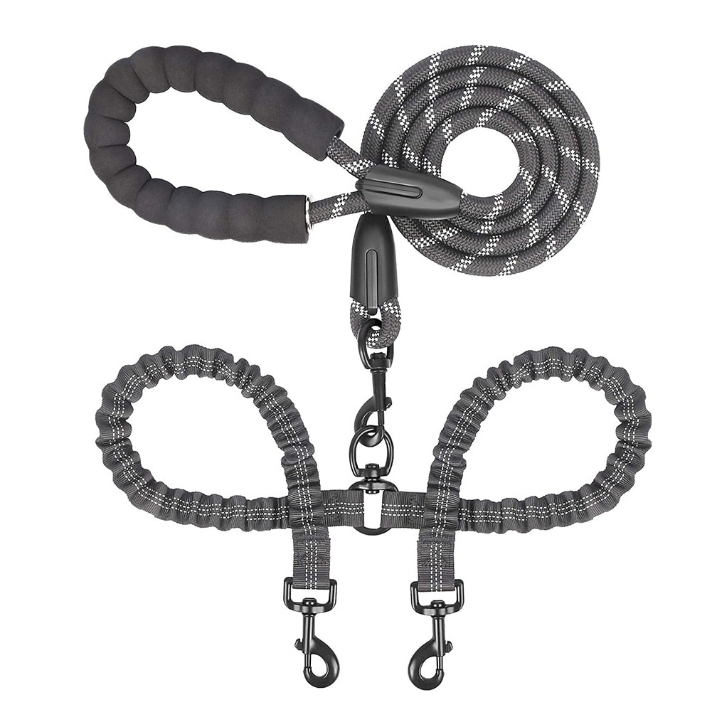 Double Dog Leash - The Barking Mutt