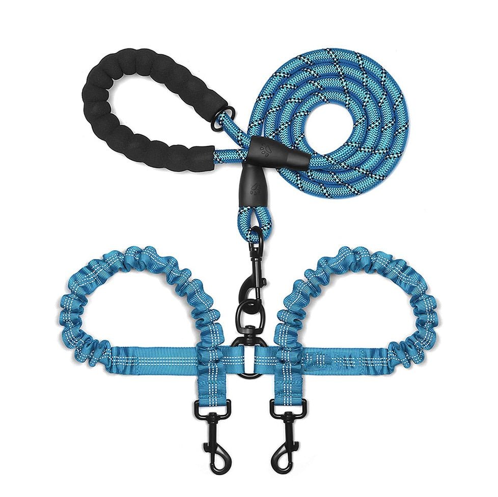 Double Dog Leash - The Barking Mutt