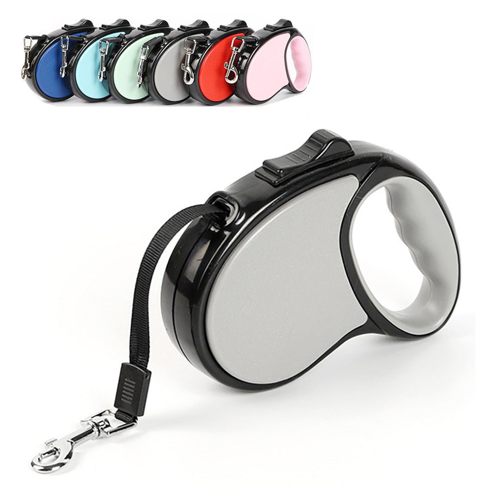 Ergonomic Retractable Dog Leash - The Barking Mutt