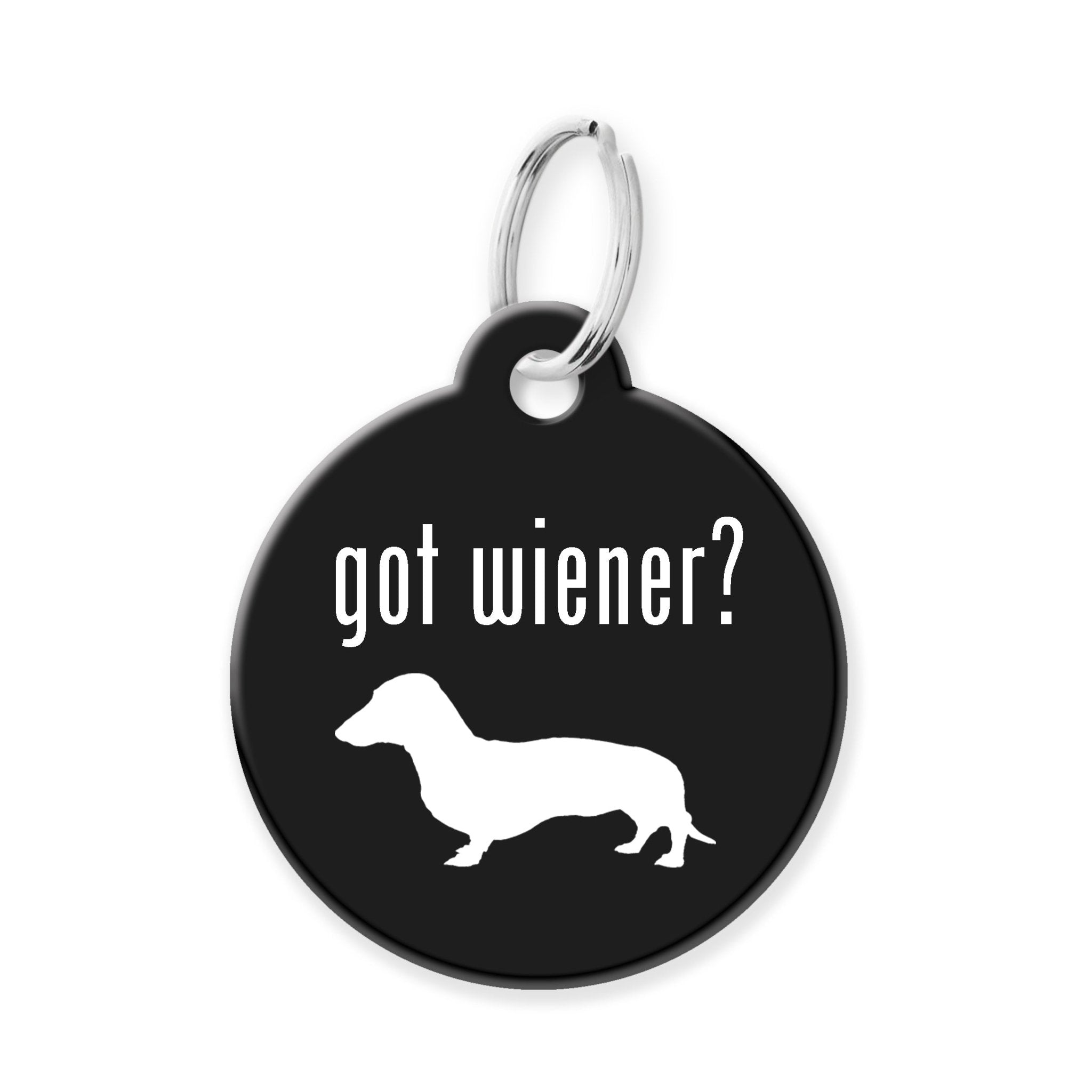 Got Wiener Funny Pet Tag - The Barking Mutt