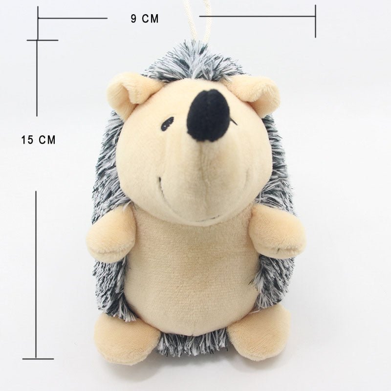 Hedgehog Plush Dog Toy - The Barking Mutt