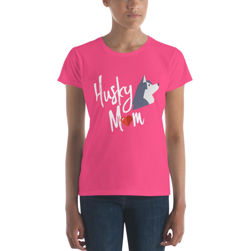 Husky Mom Women's Short Sleeve T-Shirt - The Barking Mutt