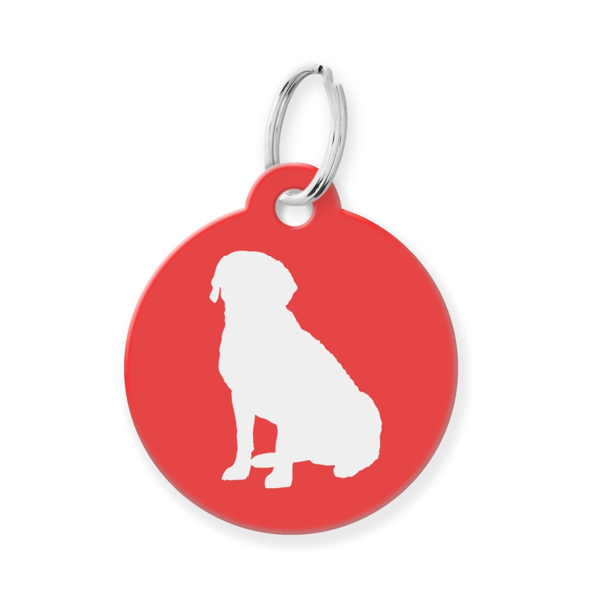 Labrador Silhouette Pet Tag - The Barking Mutt