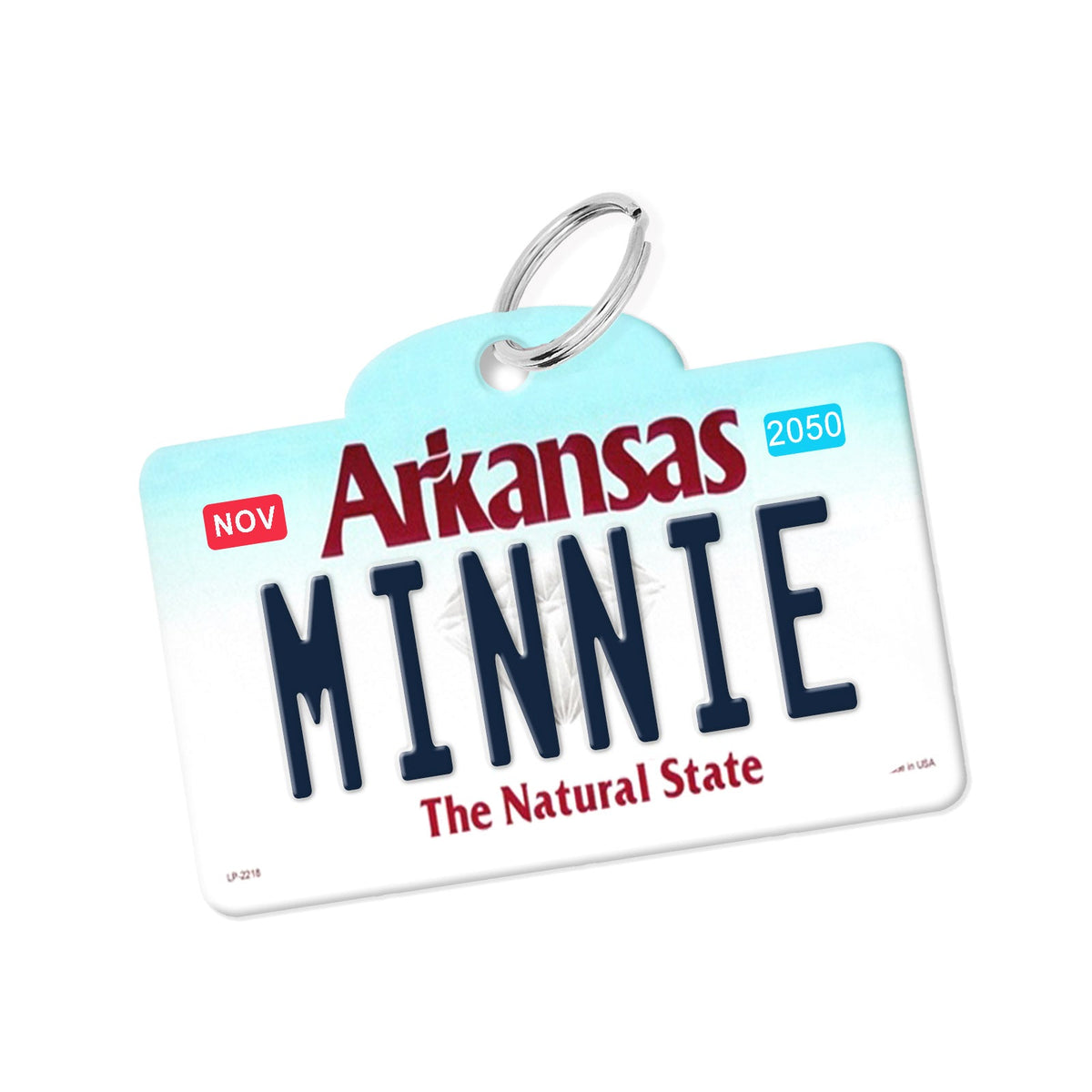 Personalized License Plate Pet Tags Made in USA The Barking Mutt