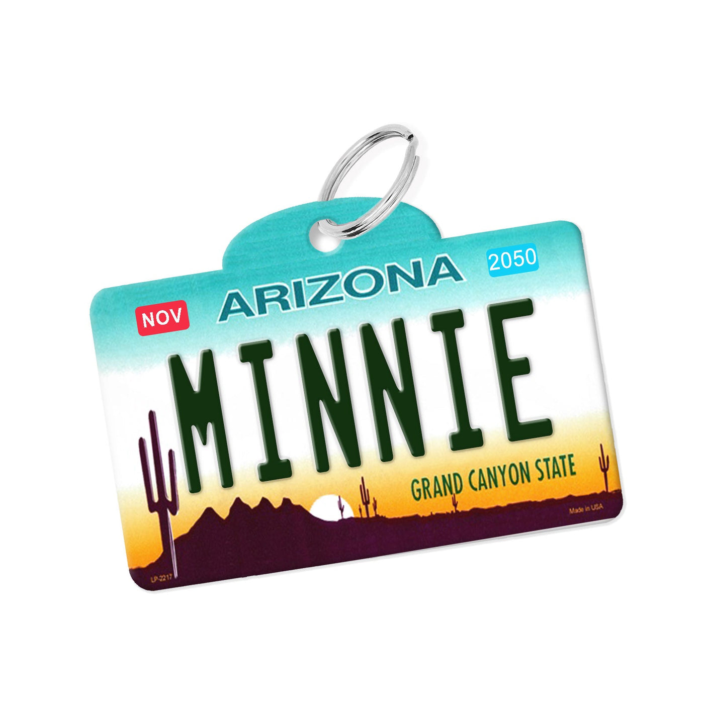 Personalized License Plate Pet Tags Made in USA The Barking Mutt