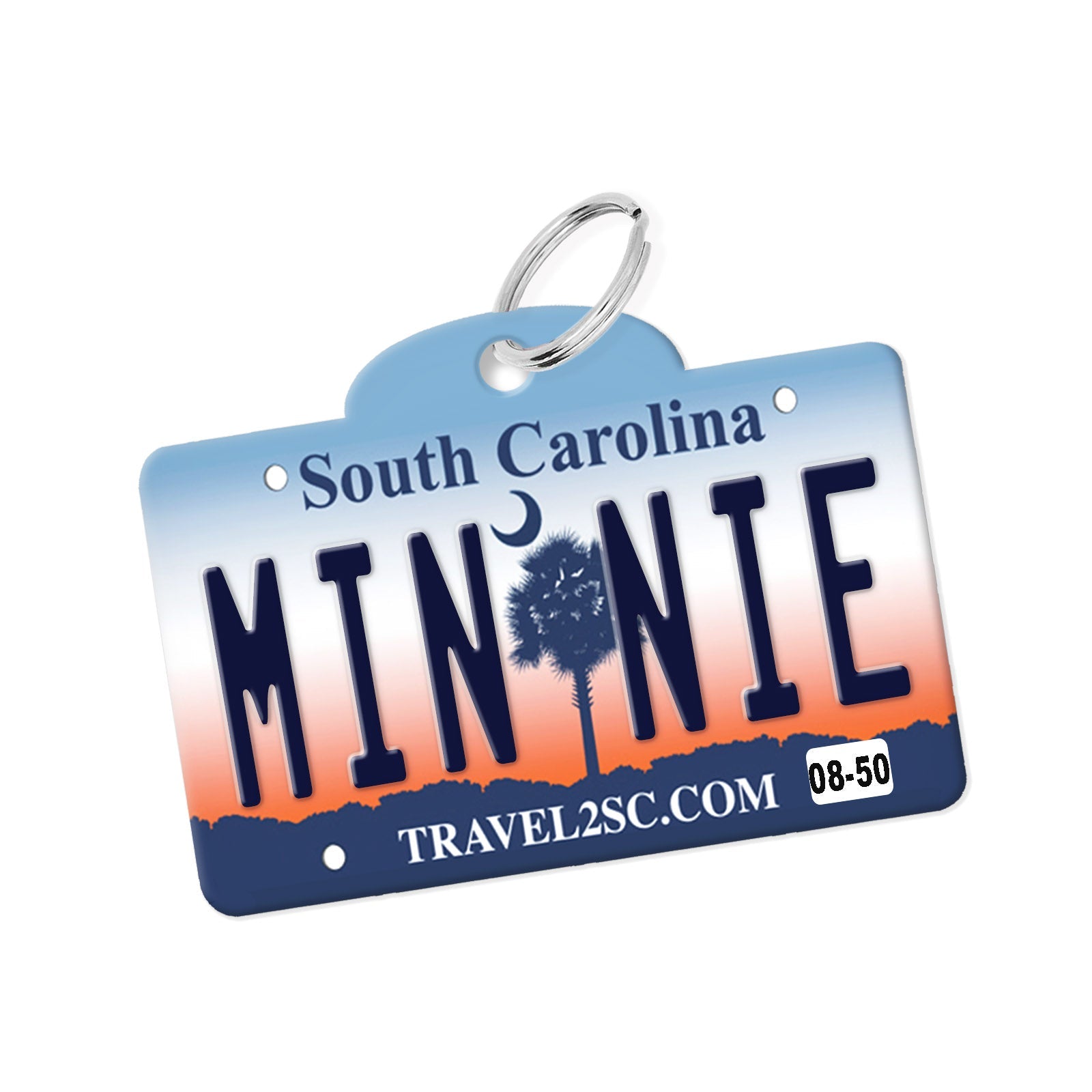 License Plate Pet Tag - The Barking Mutt