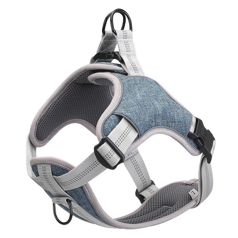 Luxe Travel No Pull Premium Dog Harness - The Barking Mutt