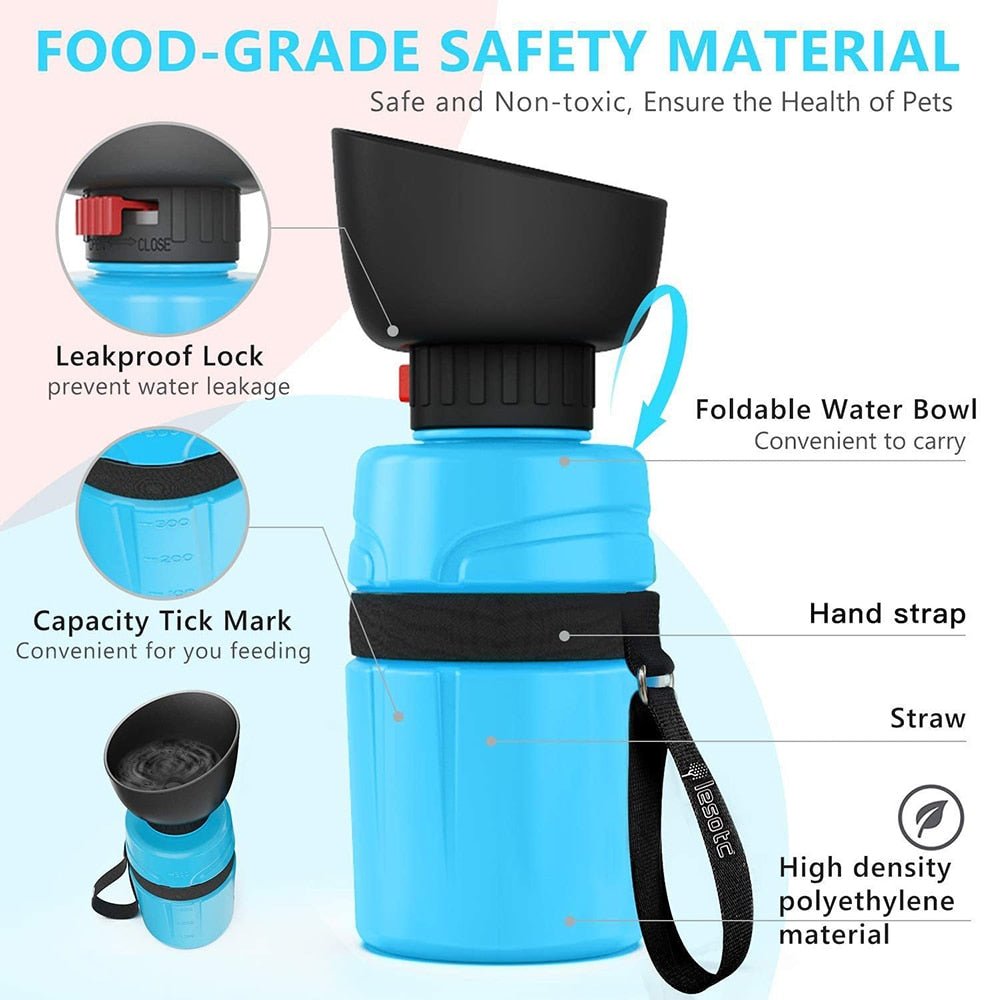 Best travel 2024 dog water bottle