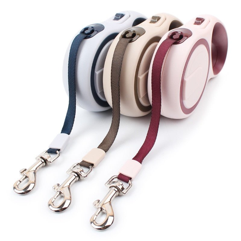 Nylon Retractable Dog Leash - The Barking Mutt