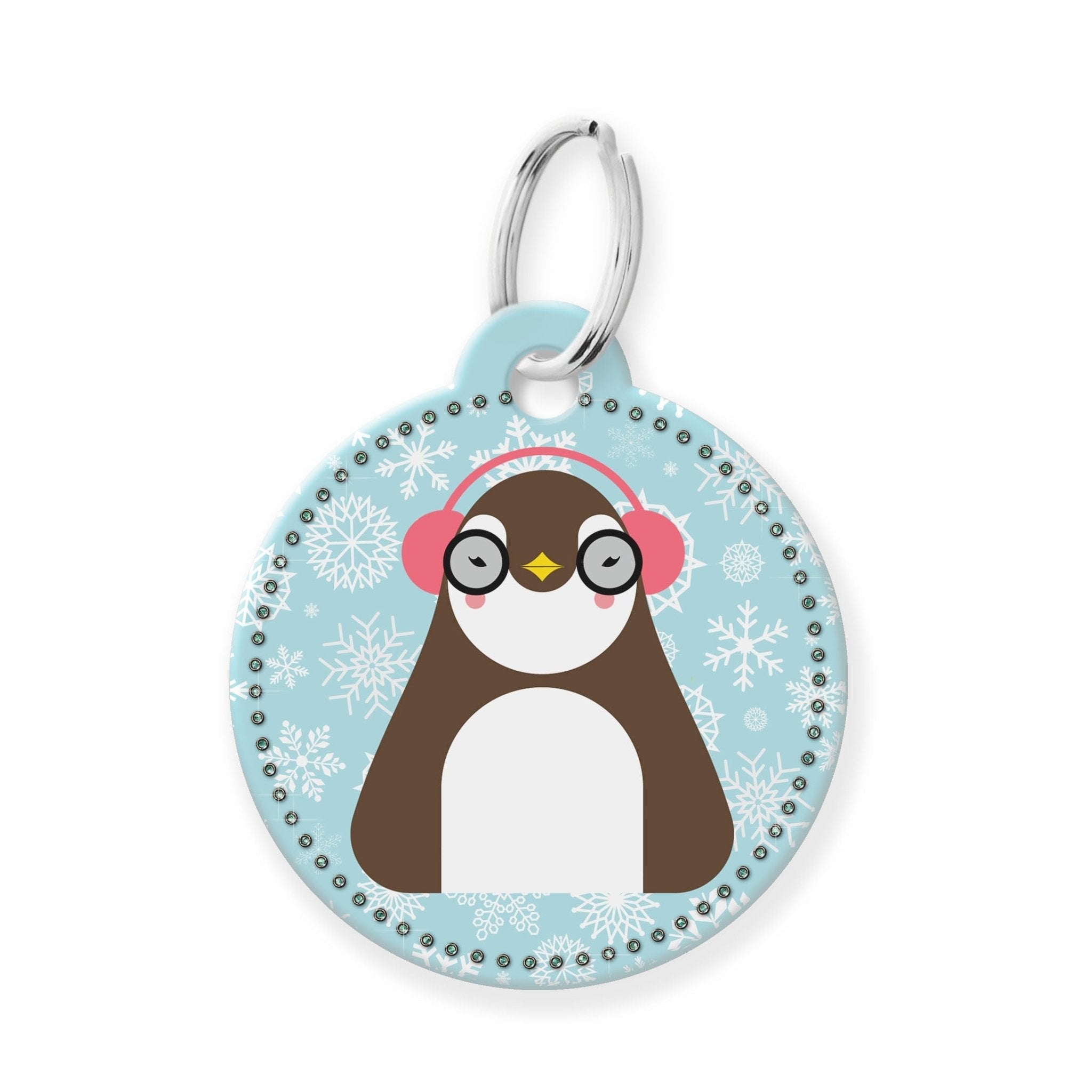 Penguin Christmas Pet Tag - The Barking Mutt
