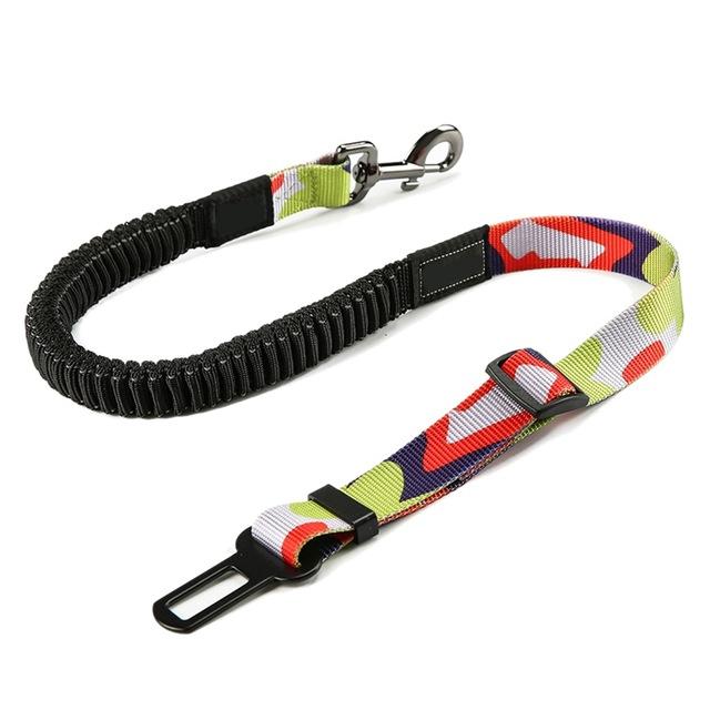 Premium Adjustable Dog Seat Belt - The Barking Mutt