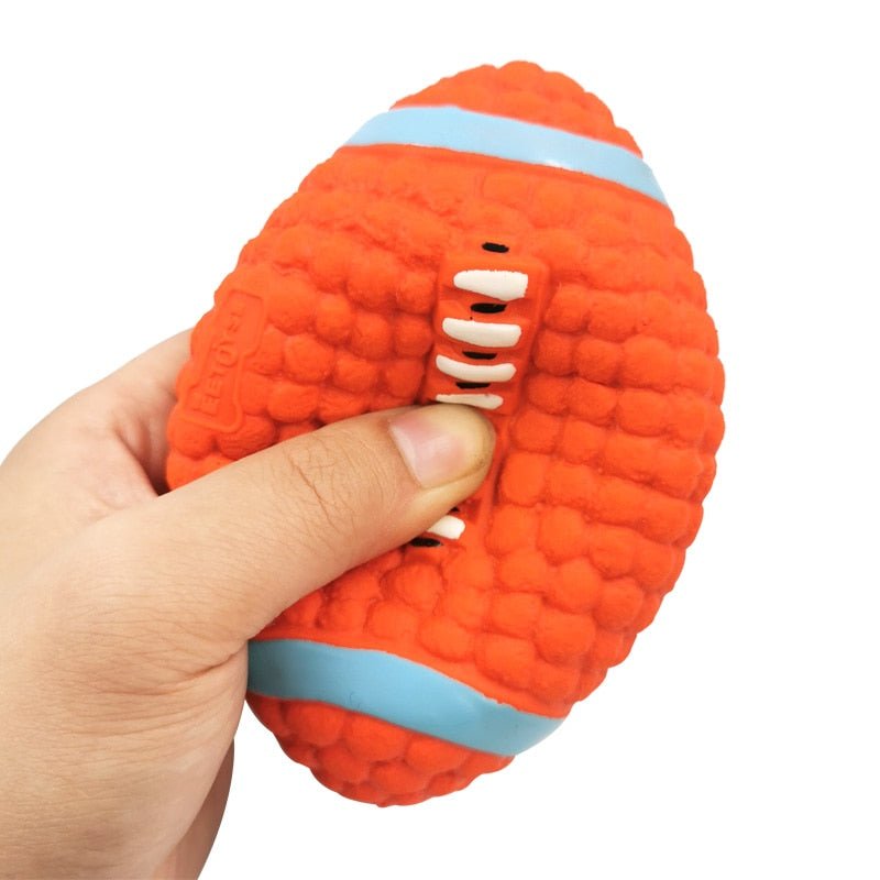 Rugby Indestructible Dog Toy - The Barking Mutt
