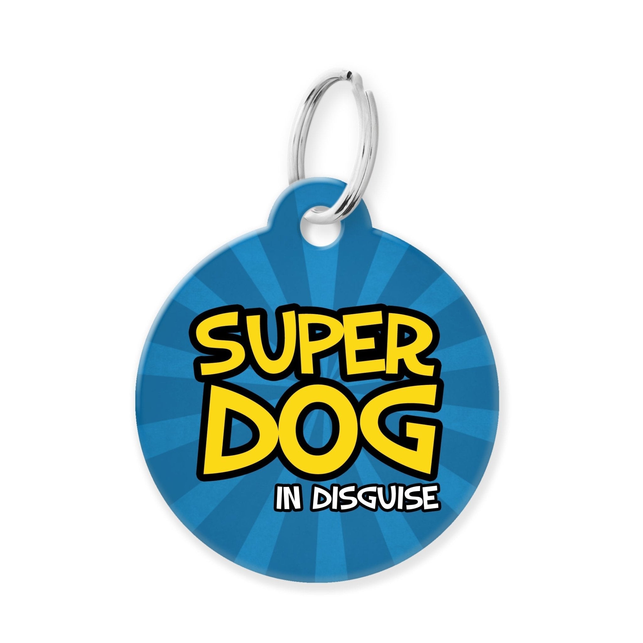 Super Dog Funny Pet Tag - The Barking Mutt