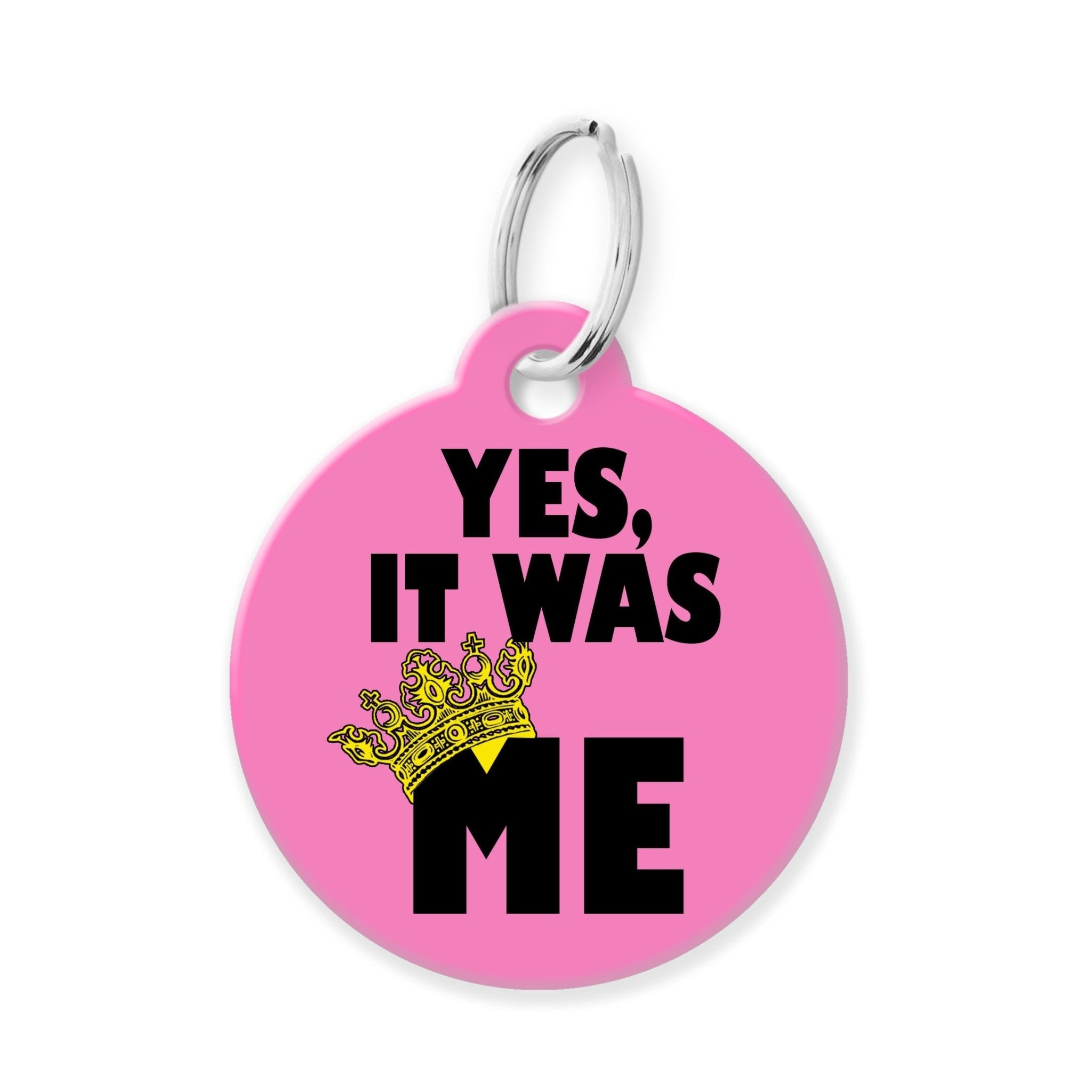 Yes it was Me Funny Pet Tag - The Barking Mutt