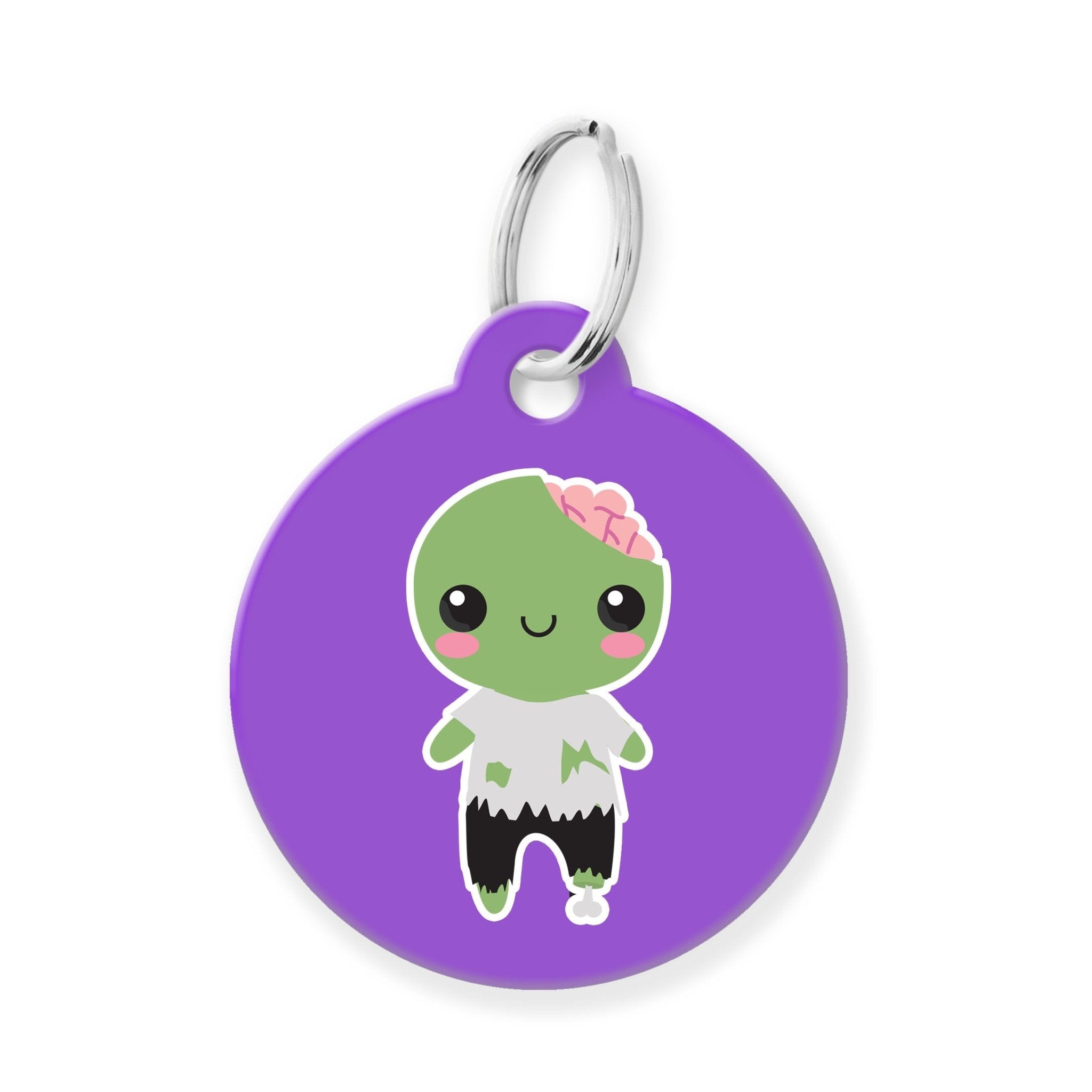 Zombie Halloween Pet Tag - The Barking Mutt